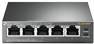 ���  TP-Link TL-SG1005P 5 Ports Gigabit 10/100/1000Mbps 4 Ports PoE