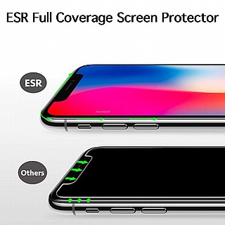 ��� ������ � ESR iPhone XS/X Full Coverage Tempered Glass  