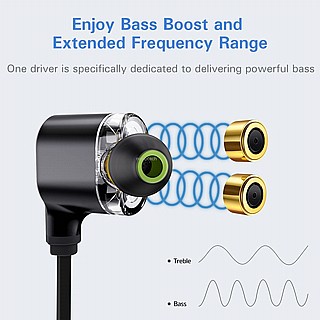������� �������� ESR Dual Driver Bluetooth Earphones