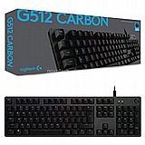 ����� ������� ������ Logitech G512 RGB With Blue Switches Carbon