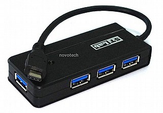 ���� STLab U-1250 USB 3.0 ������ USB 3.0 Type-C �4 ������ USB 3.0