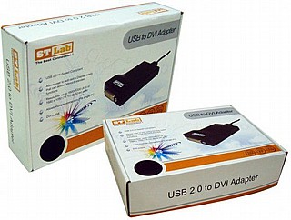 ���� STLab U-480 ������ USB 2.0 ������ DVI