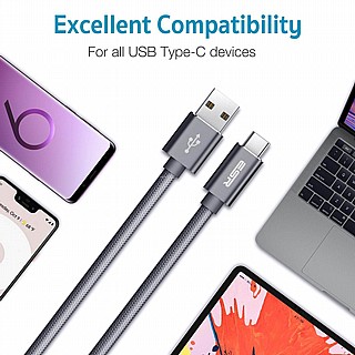 ���  ESR 1M USB 3.0 to USB-C Cable ��� ���� 