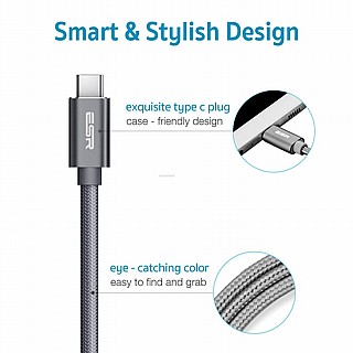 ���  ESR 1M USB 3.0 to USB-C Cable ��� ���� 