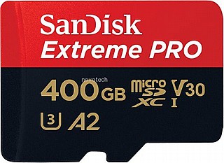 ����� ������ SanDisk Extreme Pro A2 Micro SDXC UHS-I SDSQXCY-400G - ��� 400GB