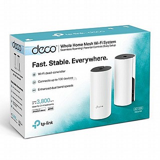����� ������ TP-Link 802.11ac AC1200 Whole Home Mesh Wi-Fi System Deco M4 - ��� ������ ������