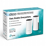 ����� ������ TP-Link 802.11ac AC1200 Whole Home Mesh Wi-Fi System Deco M4 - ��� ������ ������