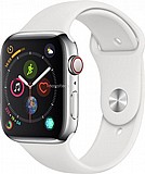 שעון חכם Apple Watch Series 4 GPS + Cellular 44mm צבע שעון Stainless Steel שעון חכם Apple Watch Series 4 GPS + Cellular 44mm צבע שעון Stainless Steel