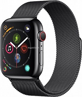 ���� ��� Apple Watch Series 4 GPS + Cellular 44mm ��� ���� Space Black Stainless Steel