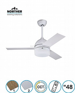 ������ ���� MISTRAL 48" CCT ��� NT-MST48-WH-LED ����� NORTHER