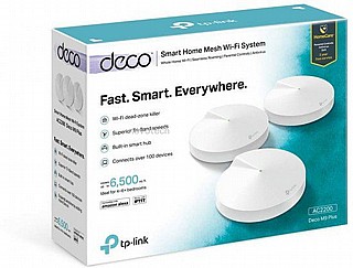 ����� ������ TP-Link 802.11ac AC2200 Smart Home Mesh System Deco M9 Plus - ���� ������ 