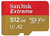 ����� ������ SanDisk Extreme A2 Micro SDXC UHS-I SDSQXA1-512G - ��� 512GB