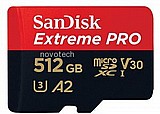 ����� ������ SanDisk Extreme Pro A2 Micro SDXC UHS-I SDSQXCY-512G - ��� 512GB
