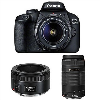 ����� ������� 4000D + ���� 1855 ����� 75-300 CANON