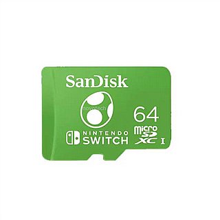 ����� ������ �- SanDisk Micro SDXC SDSQXAT-064G-GNCZN Nintendo Switch - ��� 64GB