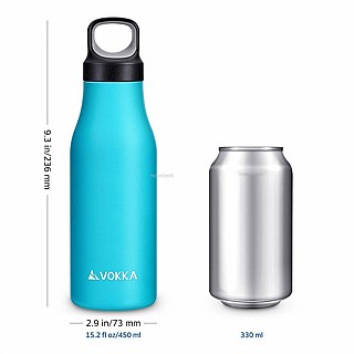����� ��� ����  VOKKA Sports Water Bottle 450ML