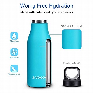 ����� ��� ����  VOKKA Sports Water Bottle 450ML