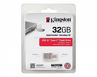 ����� ���� ����������� Kingston DataTraveler MicroDuo 3C 32GB USB3.1 DTDUO3C/32GB