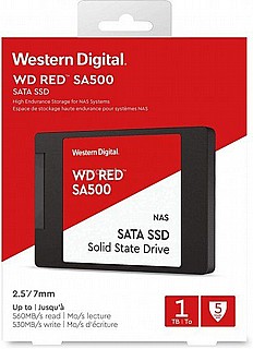 ���� ���� Western Digital RED SA500 WDS100T1R0A 1TB NAS 2.5 SSD
