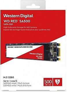 ���� ���� Western Digital RED SA500 WDS500G1R0B 500GB NAS m.2 2280 SSD