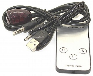 ��� 3 ������ HDMI 4K ������ ��� �� ��� ������ - Gold Touch ���� E-HDMI-SW-4K-3