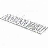 ����� ������ ��� ����� Matias Wired Aluminum Keyboard for Mac - Silver
