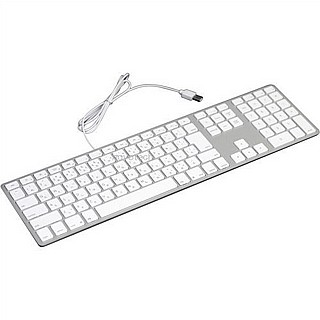 ����� ������ ��� ����� Matias Wired Aluminum Keyboard for Mac - Silver