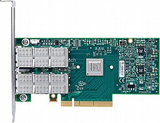 ����� Mellanox MCX354A-FCCT ConnectX-3 Pro VPI Adapter Card Dual-Port QSFP FDR IB and 40/56GbE PCIe3.0 x8 8GT/s RoHS R6