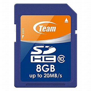 ����� ������ TEAM 8GB SDHC Class 10 MEMORY CARD