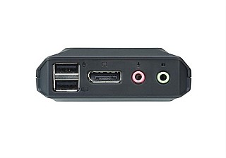 ���� ATEN CS22DP 2-Port USB DisplayPort Cable KVM Switch with Remote Selector