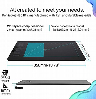 ��� ����� �������� Huion HS610