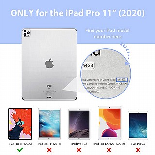 ��� ��� ����� ESR iPad Pro 11 2020 Yippee Trifold Hard Smart Case