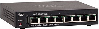 ��� ��� Cisco 8-Port Gigabit SG250-08-K9-EU