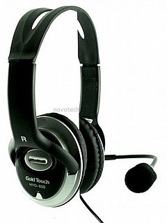 ������� �� �������� Gold Touch USB Stereo Headphones With Microphone HYG-850