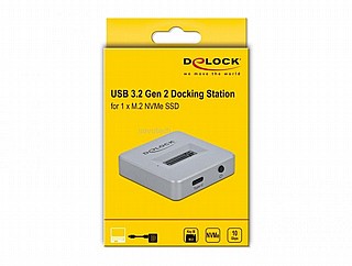 ���� ����� ����� ���� Delock M.2 Docking Station for M.2 NVMe PCIe SSD