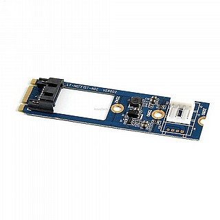 ���� M.2 NGFF to SATA III SSD 7 Pin Adapter Converter Board Card PCB NGFF 4pin
