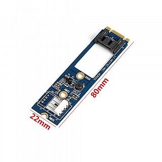 ���� M.2 NGFF to SATA III SSD 7 Pin Adapter Converter Board Card PCB NGFF 4pin