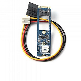 ���� M.2 NGFF to SATA III SSD 7 Pin Adapter Converter Board Card PCB NGFF 4pin