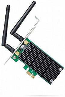 ����� ��� ������ TP-Link AC1200 Wireless Dual Band PCIe Adapter Archer T4E