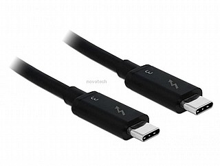 ��� Delock Thunderbolt 3 (40 Gb/s) USB-C cable male To male passive 0.5 m 5 A 