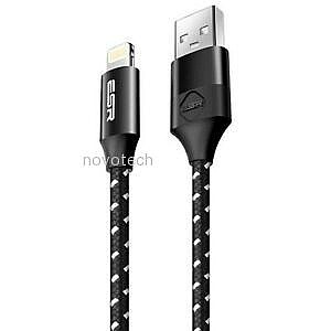 ��� ESR Nylon USB-A to Lightning Cable-2M-Cable-Black