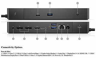 ���� ����� , �� Dell Thunderbolt Dock WD19TB 180W 210-ARJD