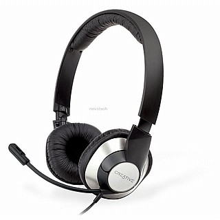 �� ������� ���������  ChatMax HS-720 Headset - Noise-canceling microphone - USB