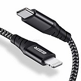 ��� ESR 1m MFi USB-C to Lightning PD Charging Cable
