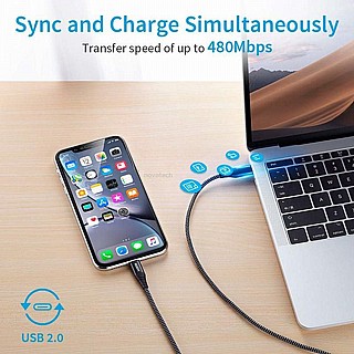 ��� ESR 1m MFi USB-C to Lightning PD Charging Cable