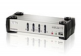 ���� Aten 4-Port PS/2-USB VGA/Audio KVMP Switch with OSD CS1734B