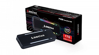 ���� ���� ������ Biostar P500-1TB Portable SSD