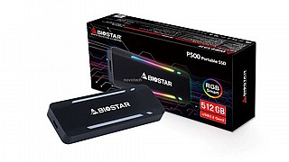 ���� ������ Biostar P500-512GB Portable SSD