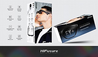 ����� ��� �� ������� ����� +HiFuture Digital sunglasses EY