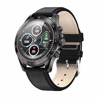 ���� ��� HiFuture HiGear - Black (Leather) Smart Watch ��� ����